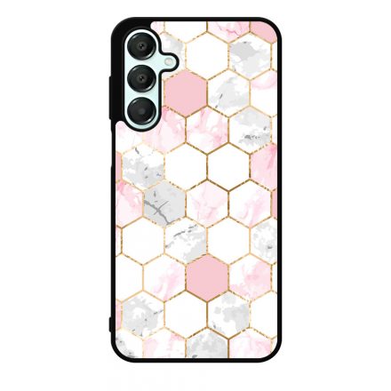 Geometric Rose Gold marvanyos marvany mintas Samsung Galaxy A16 4G/5G tok