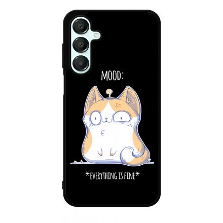 Cat Mood cicas macskas this is fine Samsung Galaxy A16 4G/5G tok