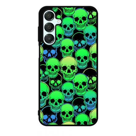 Green Skulls - Halloween Samsung Galaxy A16 4G/5G tok