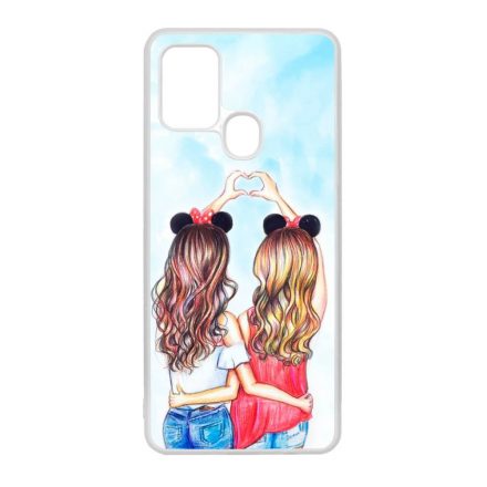 barátnők bff best friends forever legjobb barátnős besties Samsung Galaxy A21s átlátszó tok