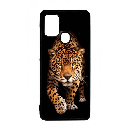 Wild Beauty Jaguar Wild Beauty Animal Fashion Csajos Allat mintas Samsung Galaxy A21s tok