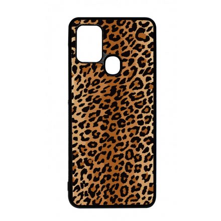 Classic Leopard Wild Beauty Animal Fashion Csajos Allat mintas Samsung Galaxy A21s tok