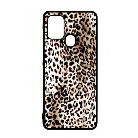 Natural Leopard Wild Beauty Animal Fashion Csajos Allat mintas Samsung Galaxy A21s tok