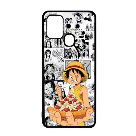 Monkey D Luffy Pizza - One Piece Samsung Galaxy A21s tok