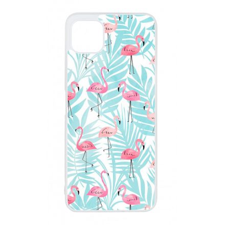 Flamingo Pálmafa nyár Samsung Galaxy A22 5G tok