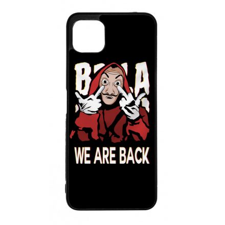 We are back - A Nagy Pénzrablás - la casa de papel Samsung Galaxy A22 5G tok