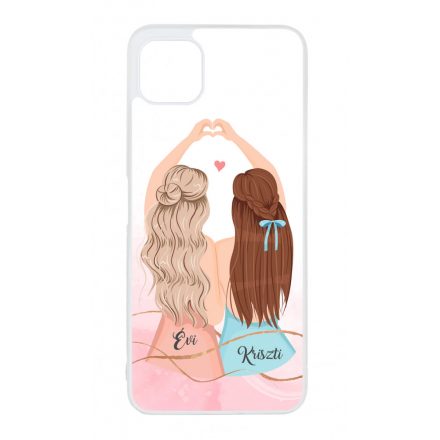 kerd a neveddel BFF Heart Best Friends forever legjobb baratnos Samsung Galaxy A22 5G tok