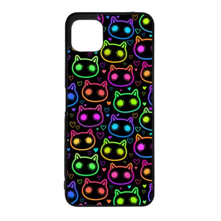 Halloween Macskak - Colored Samsung Galaxy A22 5G tok