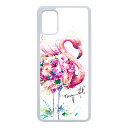 Álomszép Flamingo tropical summer nyári Samsung Galaxy A31 tok