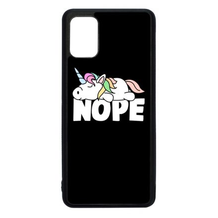 NOPE unikornis unicorn egyszarvú Samsung Galaxy A31 tok