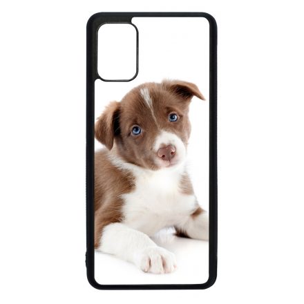 Édes Border Collie kölyök kutyus Samsung Galaxy A31 tok