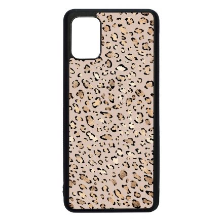 Rose Gold Leopard Wild Beauty Csajos Samsung Galaxy A31 tok