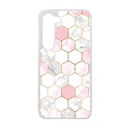 Geometric Rose Gold marvanyos marvany mintas Samsung Galaxy A34 5G tok