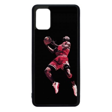 Michael Jordan kosaras kosárlabdás nba Samsung Galaxy A41 fekete tok