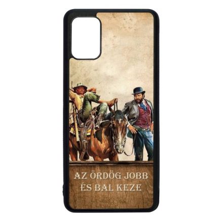 bud spencer és terence hill az ördög jobb és bal keze Samsung Galaxy A41 fekete tok