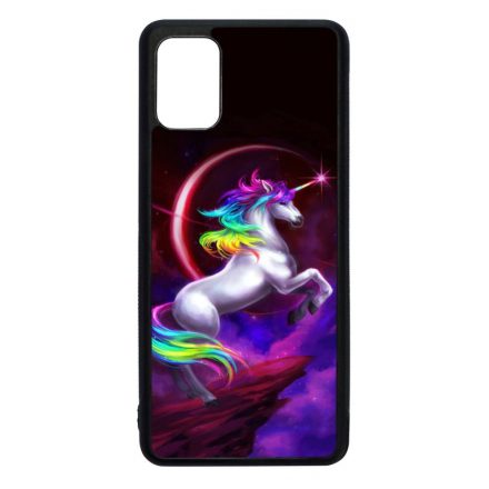 unicorn unikornis fantasy csajos Samsung Galaxy A41 fekete tok