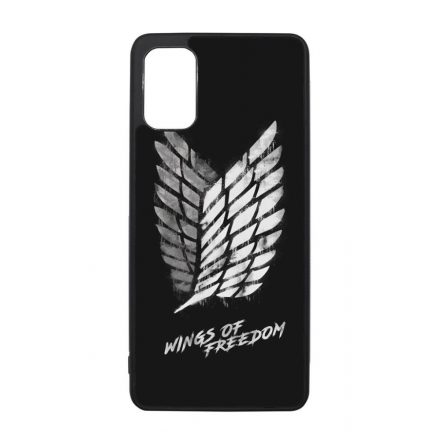 Wings of freedom Attack on titan aot Samsung Galaxy A41 fekete tok