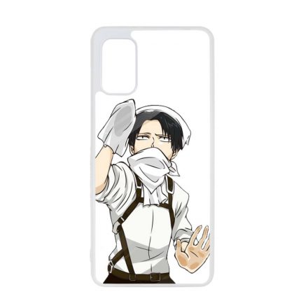 Levi Ackerman - Attack on Titan Samsung Galaxy A41 átlátszó tok