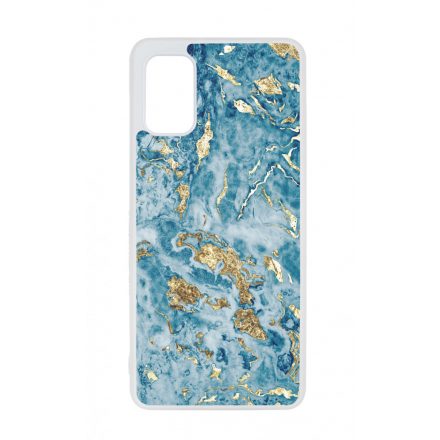 Blue Gold marvanyos marvany mintas Samsung Galaxy A41 tok