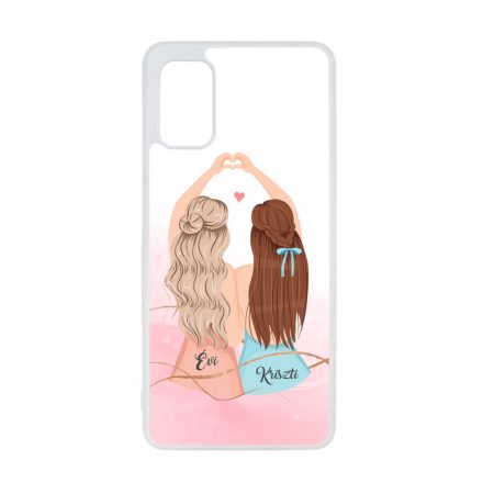 kerd a neveddel BFF Heart Best Friends forever legjobb baratnos Samsung Galaxy A41 tok