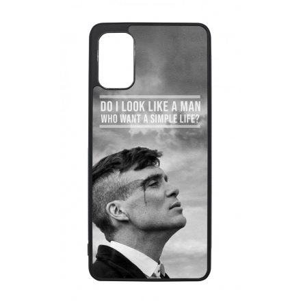 Tommy Shelby simple life idezet peaky blinders Samsung Galaxy A41 tok