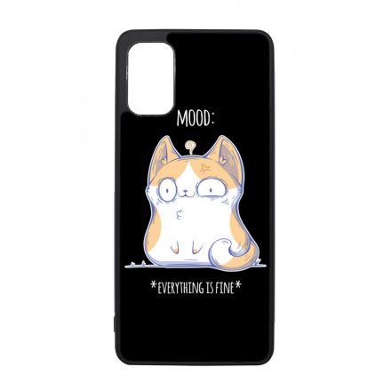 Cat Mood cicas macskas this is fine Samsung Galaxy A41 tok