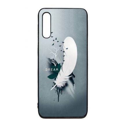 Dream - Álom - Feather, Tollas ajándék nőknek valentin napra Samsung Galaxy A50 fekete tok