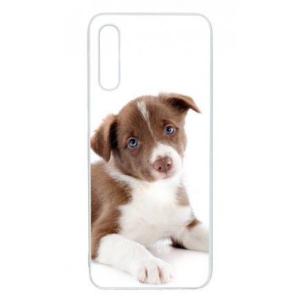 Édes Border Collie kölyök kutyus Samsung Galaxy A50 tok