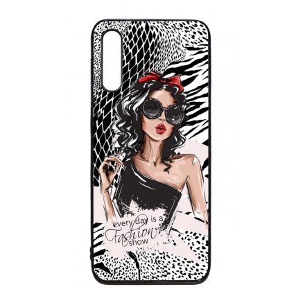 Fashion Show Girl Wild Beauty Animal Fashion Csajos Allat mintas Samsung Galaxy A50 tok