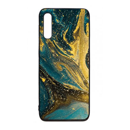 Golden Blue marvanyos marvany mintas Samsung Galaxy A50 tok