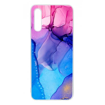 Blue Pink Gradient Ink kek rozsaszin marvanyos Samsung Galaxy A50 tok