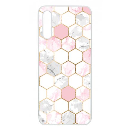 Geometric Rose Gold marvanyos marvany mintas Samsung Galaxy A50 tok