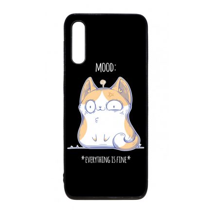 Cat Mood cicas macskas this is fine Samsung Galaxy A50 tok