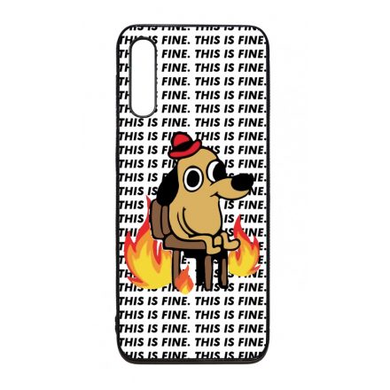 This is fine DOG kutyas meme Samsung Galaxy A50 tok