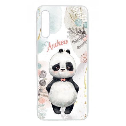 Édes kis Panda - Téli mintás Samsung Galaxy A50 tok