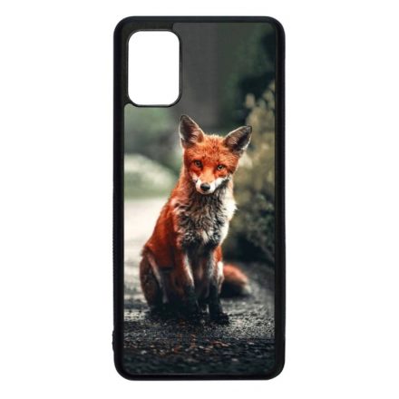 Autumn Fox őszi róka Samsung Galaxy A51 fekete tok