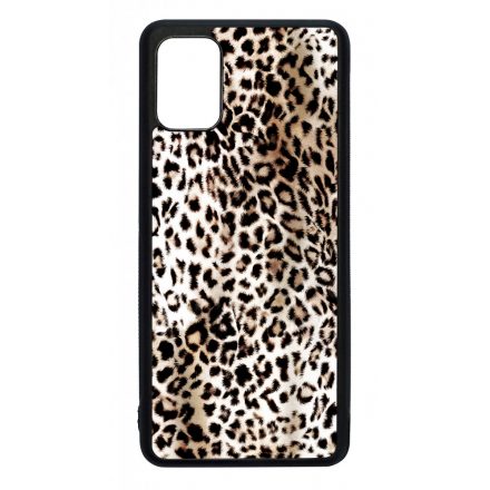 Natural Leopard Wild Beauty Animal Fashion Csajos Allat mintas Samsung Galaxy A51 tok