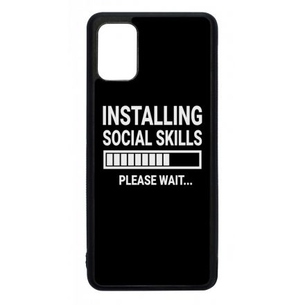 Installing social skills Antisocial Antiszocialis Meno Trendi Samsung Galaxy A51 tok