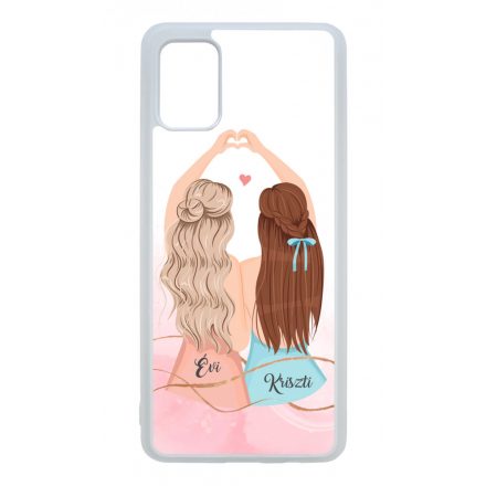 kerd a neveddel BFF Heart Best Friends forever legjobb baratnos Samsung Galaxy A51 tok