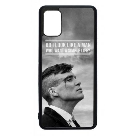 Tommy Shelby simple life idezet peaky blinders Samsung Galaxy A51 tok