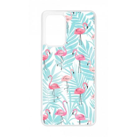 Flamingo Pálmafa nyár Samsung Galaxy A52 / A52s tok