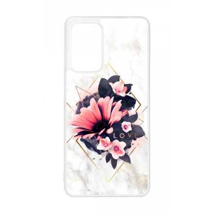 Marble Love marvany mintas viragos ajándék nőknek valentin napra Samsung Galaxy A52 / A52s tok