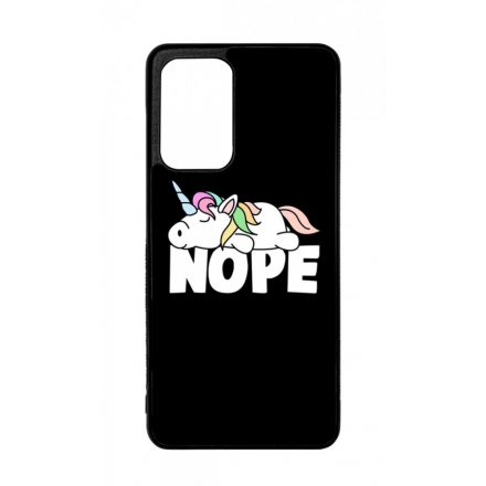 NOPE unikornis unicorn egyszarvú Samsung Galaxy A52 / A52s tok