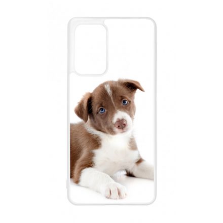 Édes Border Collie kölyök kutyus Samsung Galaxy A52 tok