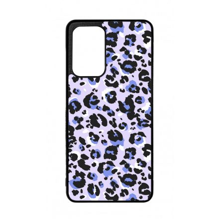 Purple Leopard Wild Beauty Animal Fashion Csajos Allat mintas Samsung Galaxy A52 tok