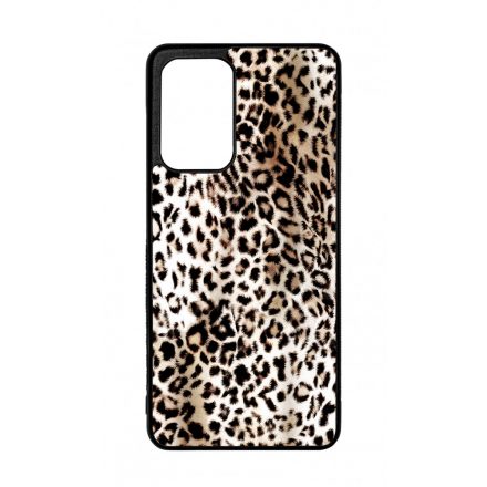 Natural Leopard Wild Beauty Animal Fashion Csajos Allat mintas Samsung Galaxy A52 tok