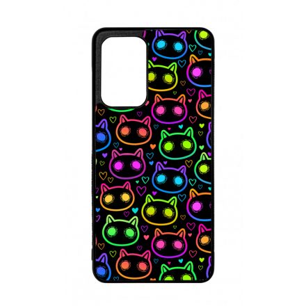 Halloween Macskak - Colored Samsung Galaxy A52 tok