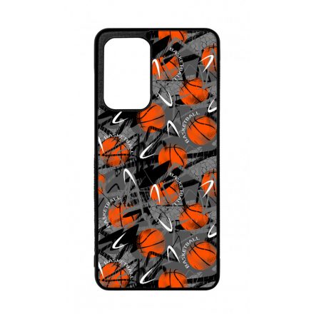 Grunge Basketball Kosarlabda mintas Samsung Galaxy A52 tok