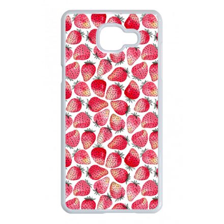 Strawberry BOOM - Eper mintás Samsung Galaxy A5 (2016) tok