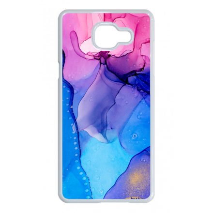 Blue Pink Gradient Ink kek rozsaszin marvanyos Samsung Galaxy A5 (2016) tok